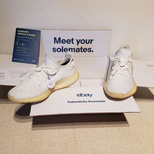 Adidas Yeezy 350 V2 Triple White Sneakers 11.5 Authentic in the Box W/Tags - VGC